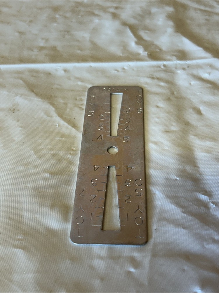 Older Curtis Key Gauge Decoder 20141X for DM, TOY, GM, Chrysler 9A