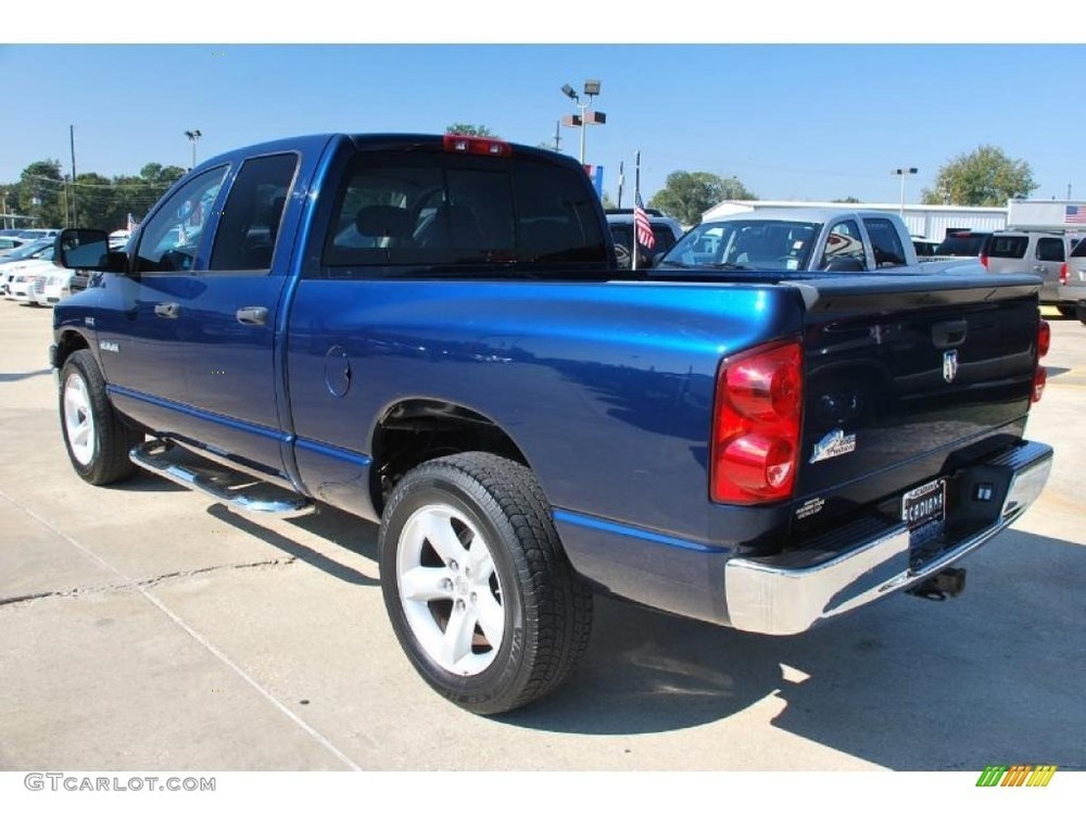 Touch Up Paint for Dodge Ram 1500 with paint code PB7, Patriot Blue.