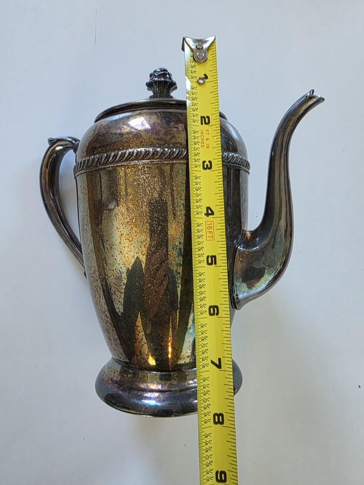 Wm Rogers Silver-Plated Coffee Pot