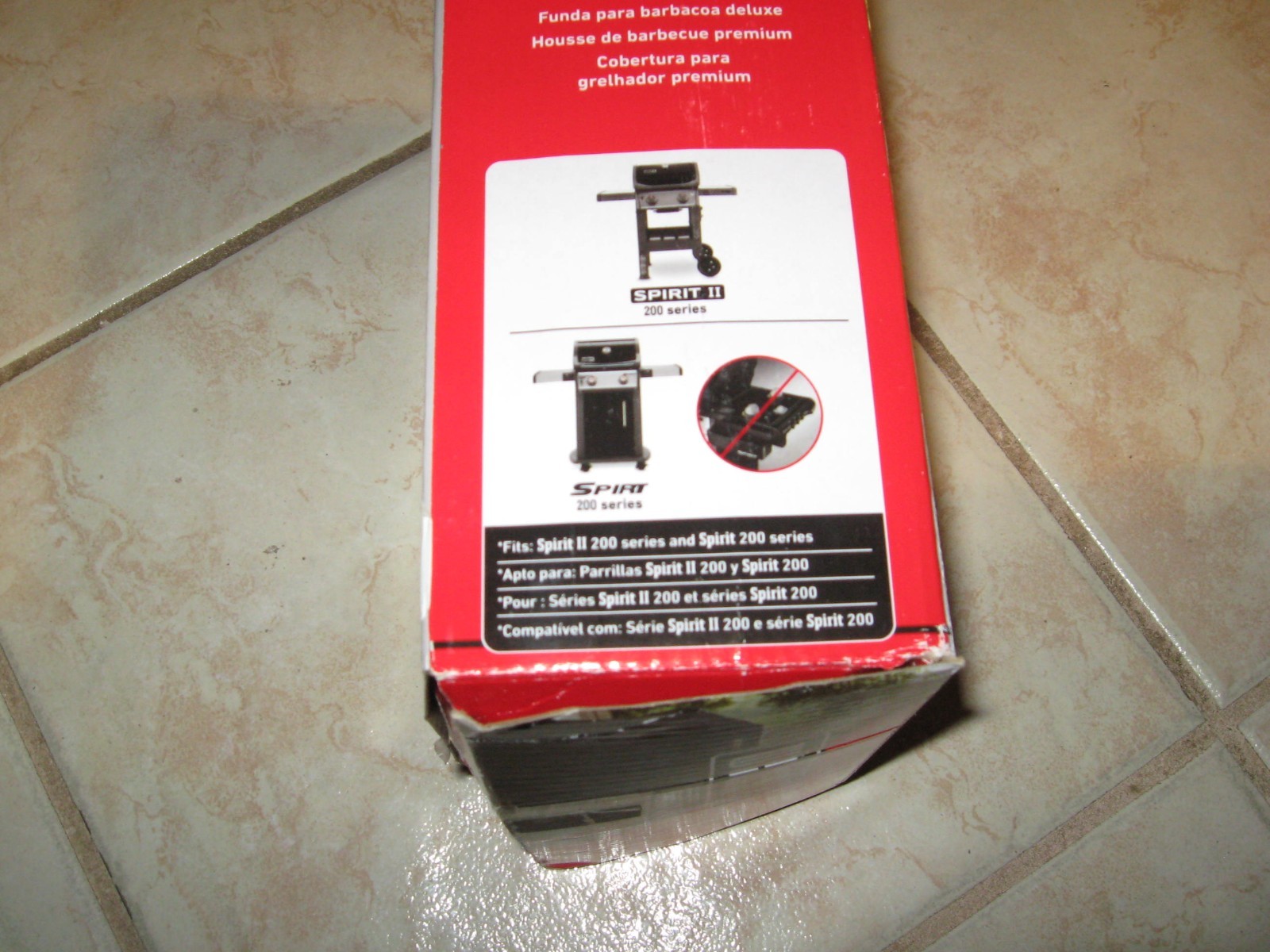 NEW Weber 7138 Grill Cover For Weber Spirit and Spirit II 200 Series Premium