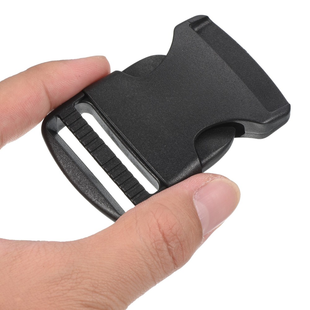 Plastic Buckles 16 Pack Quick Side Release Clips Black 39mm