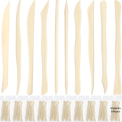 Ferrochef Set0 Pcs Clay Sculpting Tools Different Shapes 10 Classic Style
