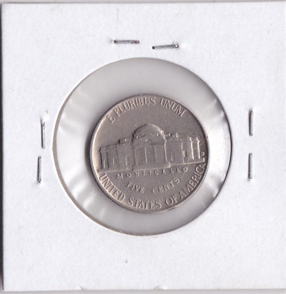 1954-D Jefferson Nickel L26