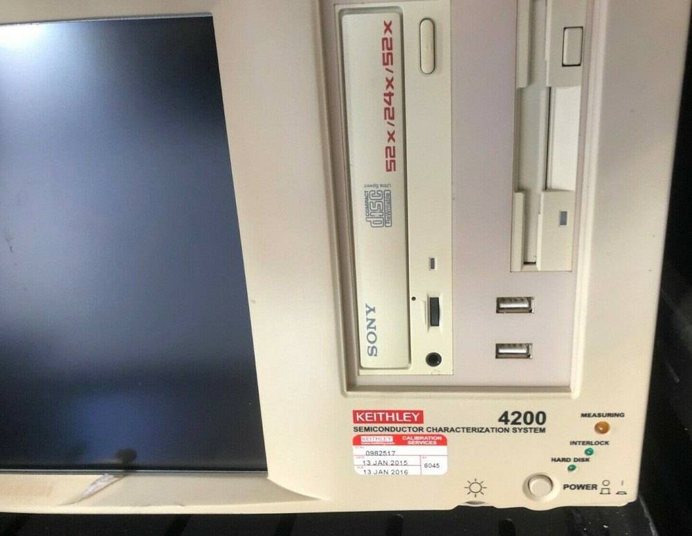 KEITHLEY 4200 SEMICONDUCTOR CHARACTERIZATION SYSTEM W/ 4200 SMU