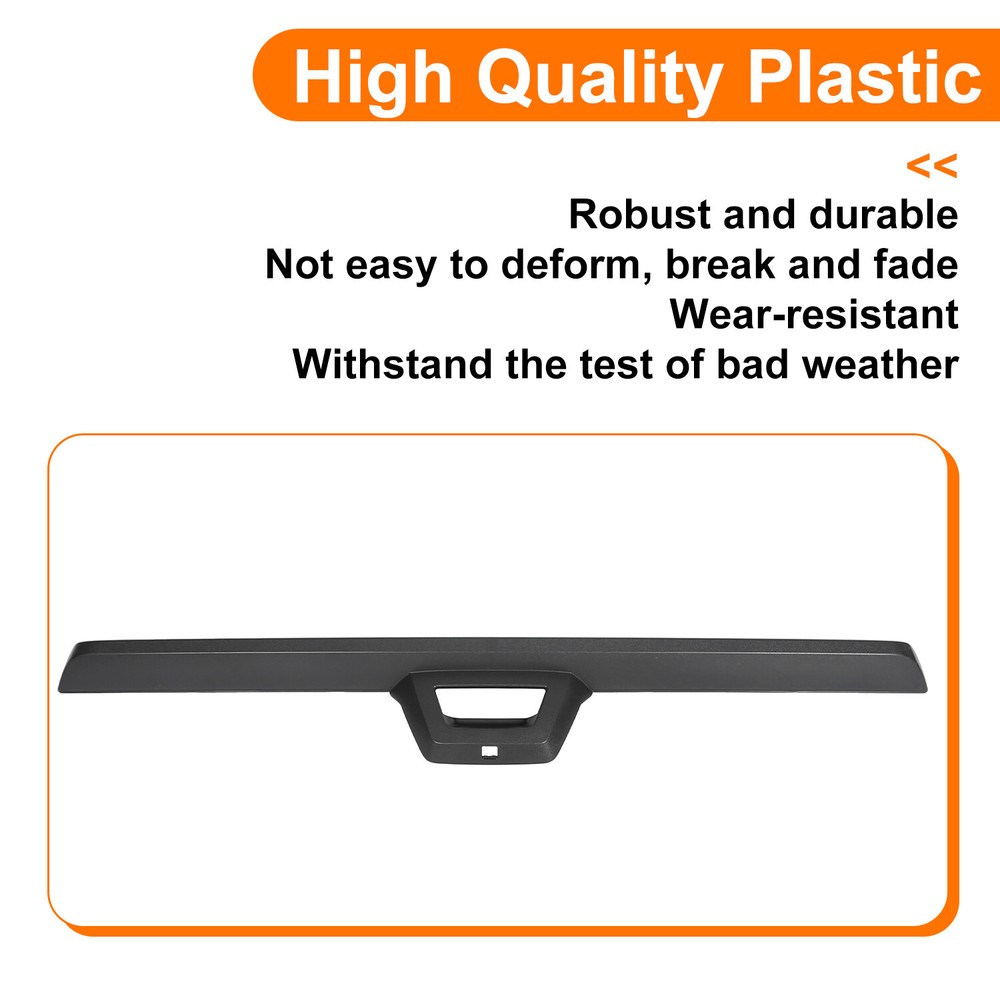 Tailgate Gate Molding Spoiler for 07-13 Avalanche Escalade EXT w/Camera Hole