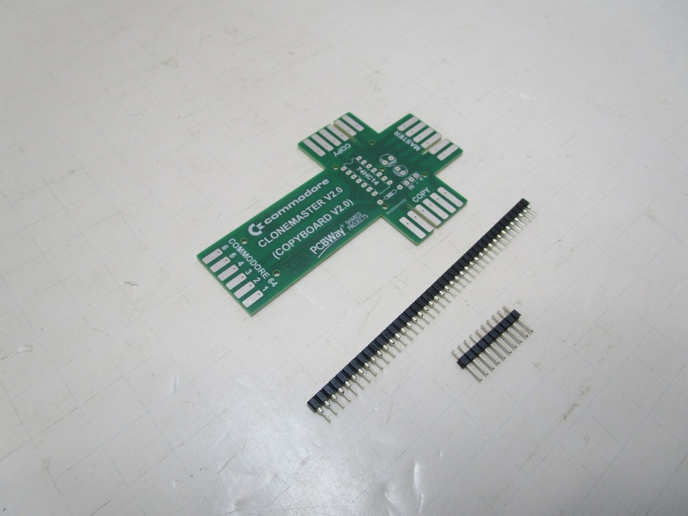 COMMODORE CLONEMASTER V2 PCB KIT FOR COMMODORE 64 C64 VIC20 C128