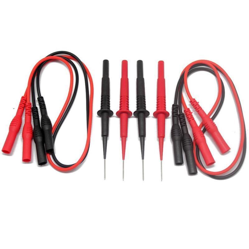2pcs Sharp hard Needle Tipped Tip Multimeter Probes Test Leads 4 Fluke 20155set