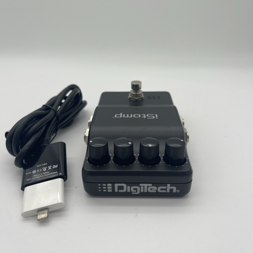 DigiTech iSTOMP DOWNLOADABLE STOMPBOX Multi-Effects Guitar Effect Pedal