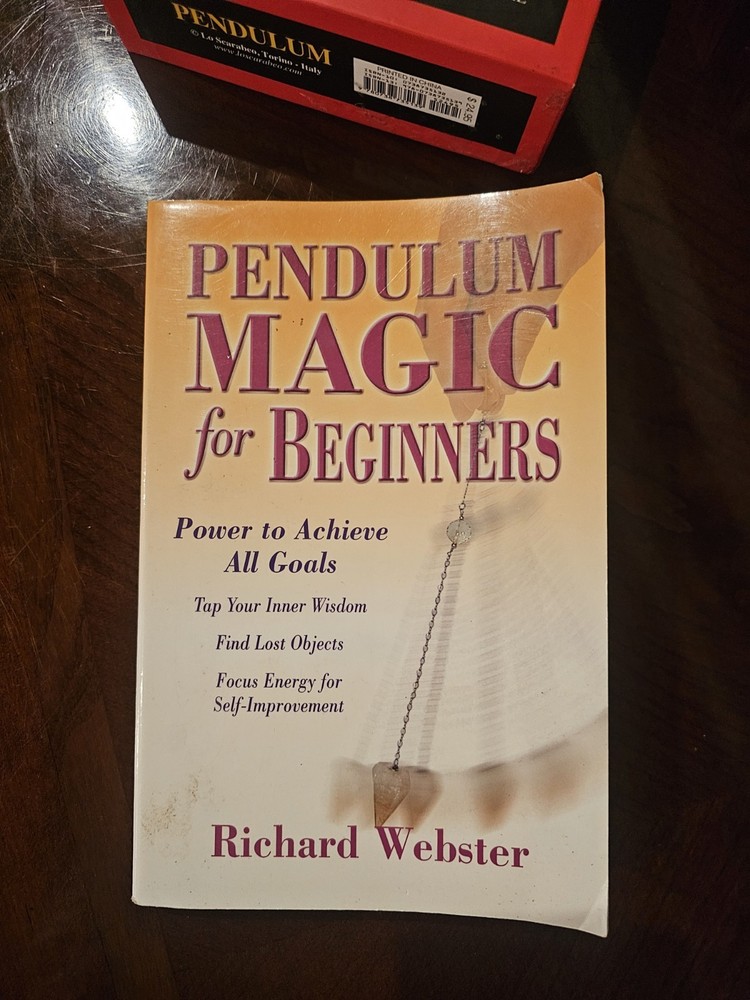 ​Complete Pendulum Divination Bundle - Lo Scarabeo Kit + Richard Webster Book