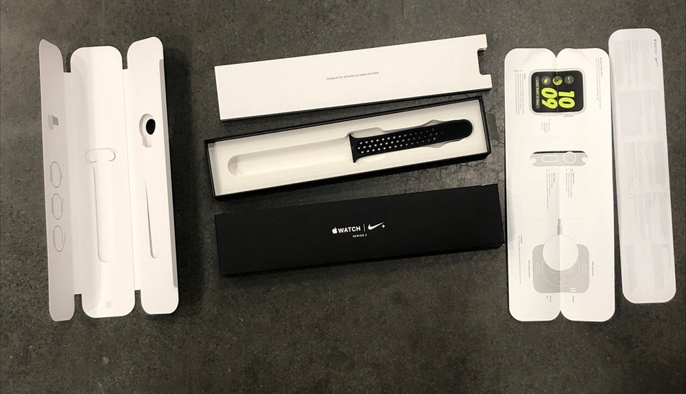 BOX ONLY Apple Watch Series 3 Nike