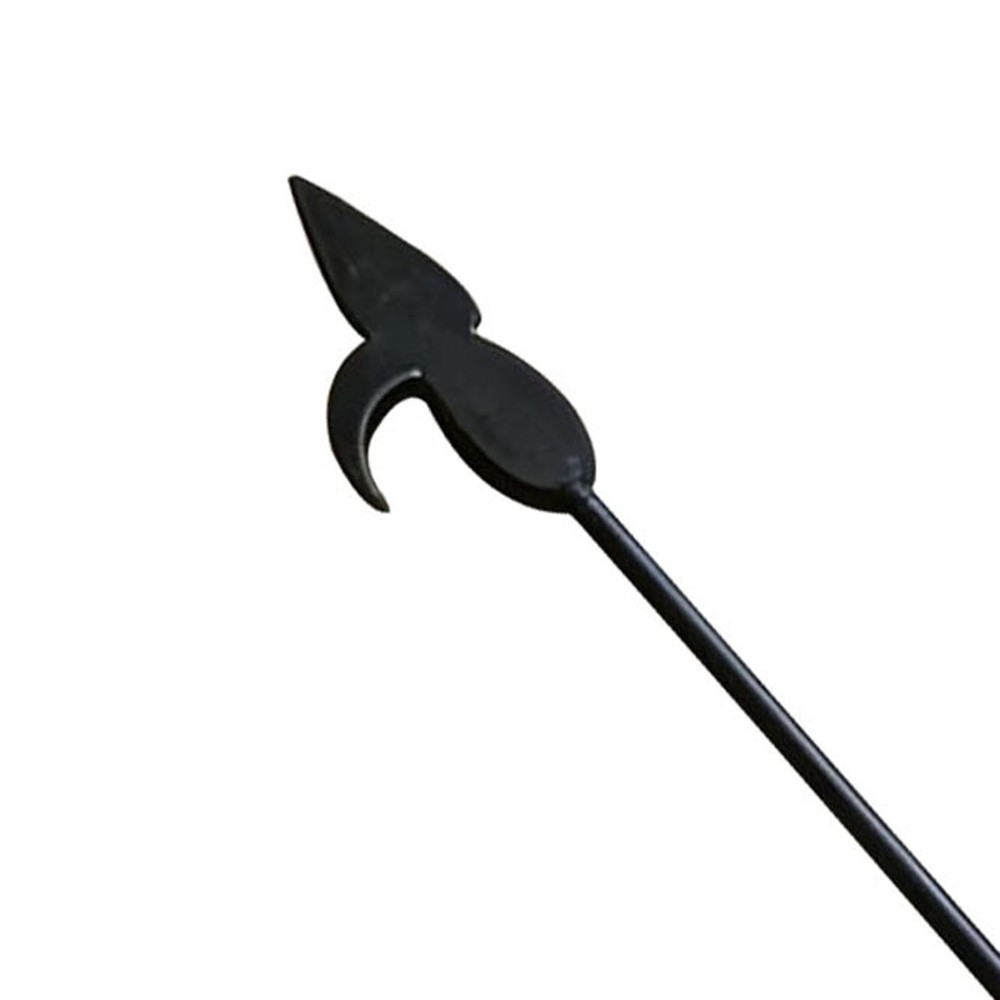 Fire Tool 32" Long Fireside Accessory Heavy Duty Campfire Tool Fire Pit Tool for