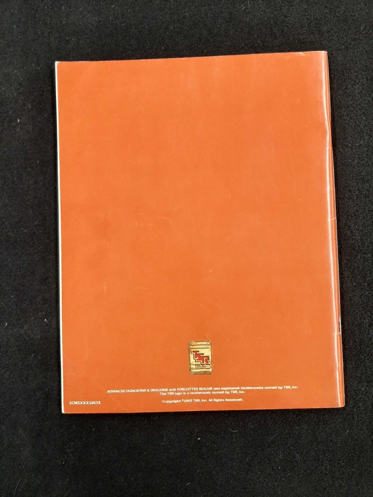 Advanced Dungeons & Dragons Forgotten Realms Shadowdale