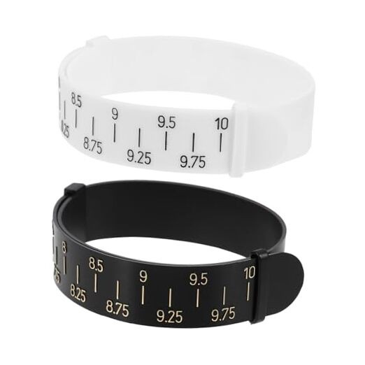 Bracelet Sizer Measuring Tool, 2Pcs Ring Sizer Wrist Measuring Tool Wrist
