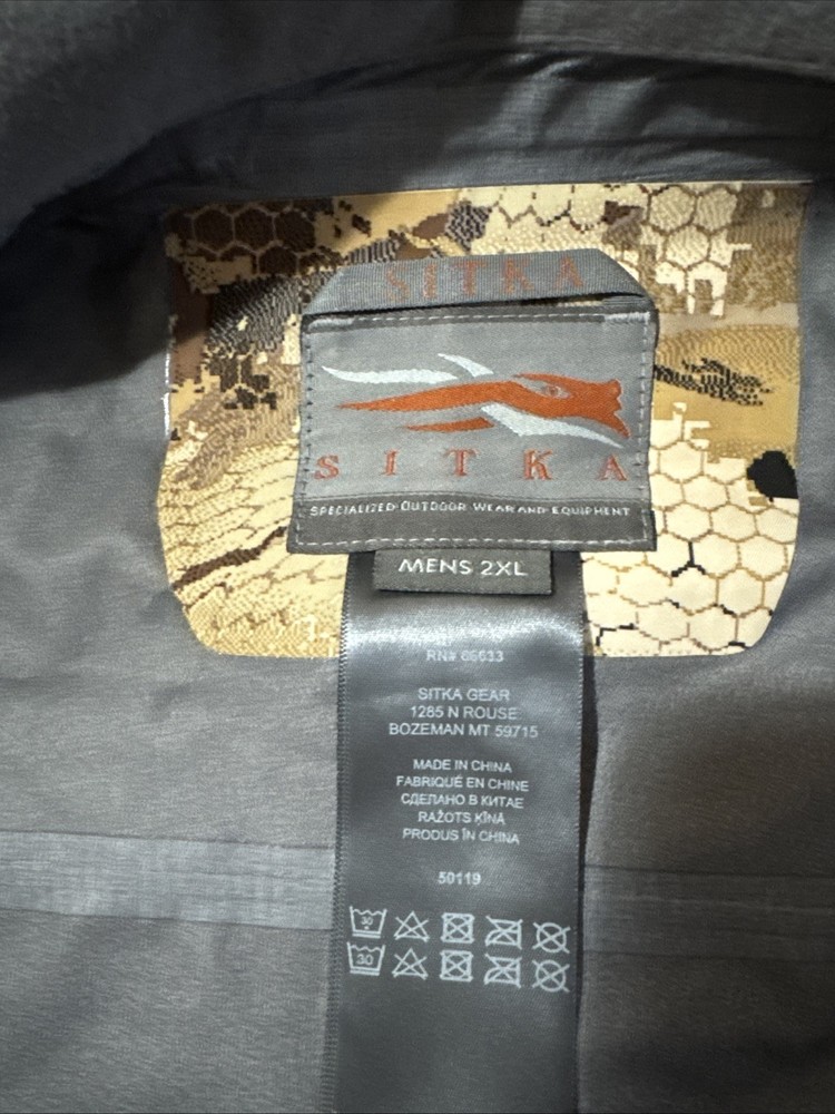Sitka Delta Wading Jacket Marsh 2XL
