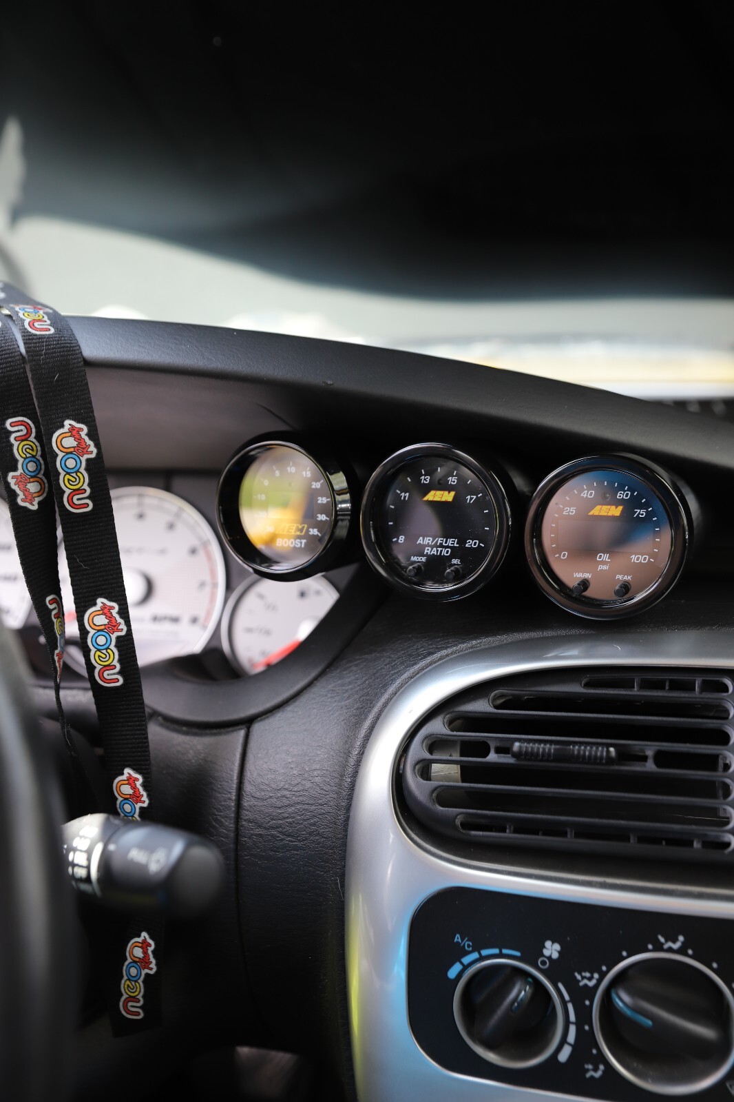 Triple Gauge Pod for Dodge SRT4/Neon - FuzedFab