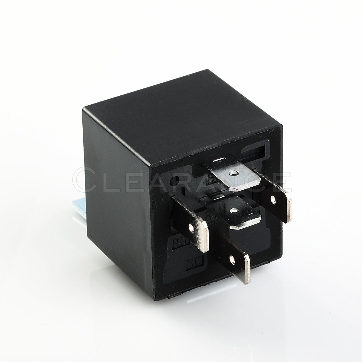 12V 30/50Amp DC5Pin Automotive Power Relay Metal Mount Free Shipping