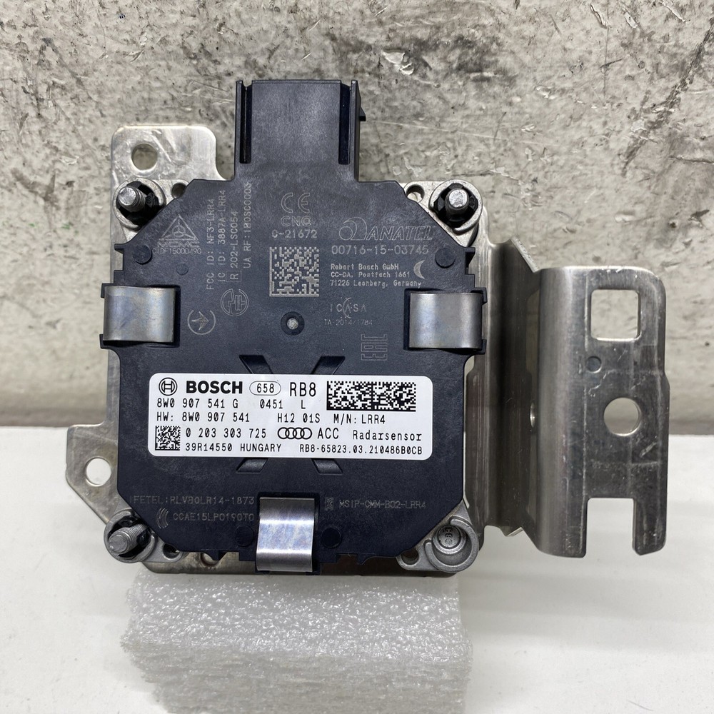 2017 2020 Audi A4 S4 A5 S5 Sensor Adaptive Module Radar Left Lh Side Used OEM