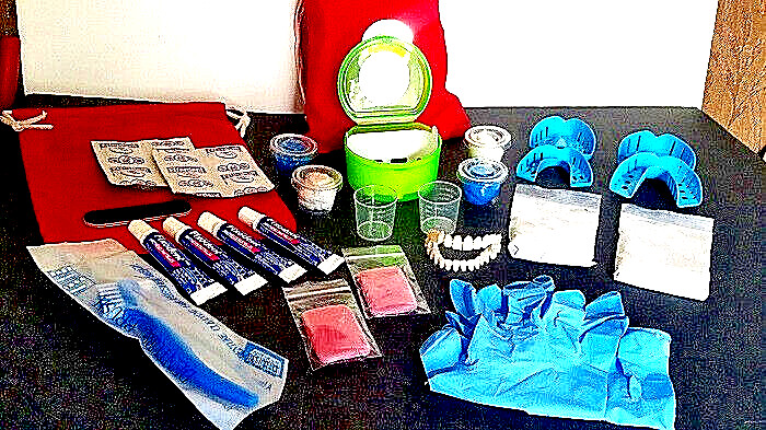 DIY DENTURE KIT Custom Homemade Dentures For Begginers * FULL /PARTIAL*