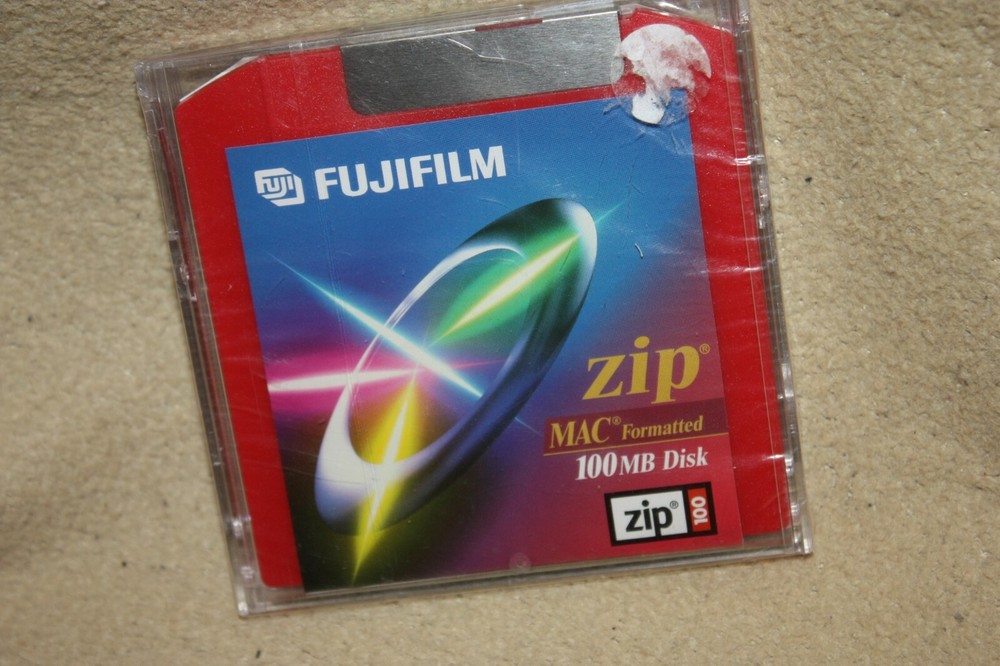 Fujifilm Zip Disk 100 MB  Mac Formatted