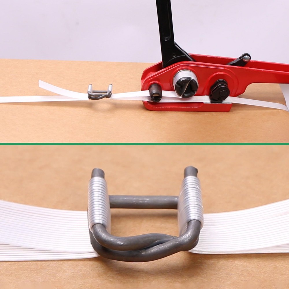 100PCS Packaging Strapping Phosphate Buckles for for 3/4" Width By U.S. Solid