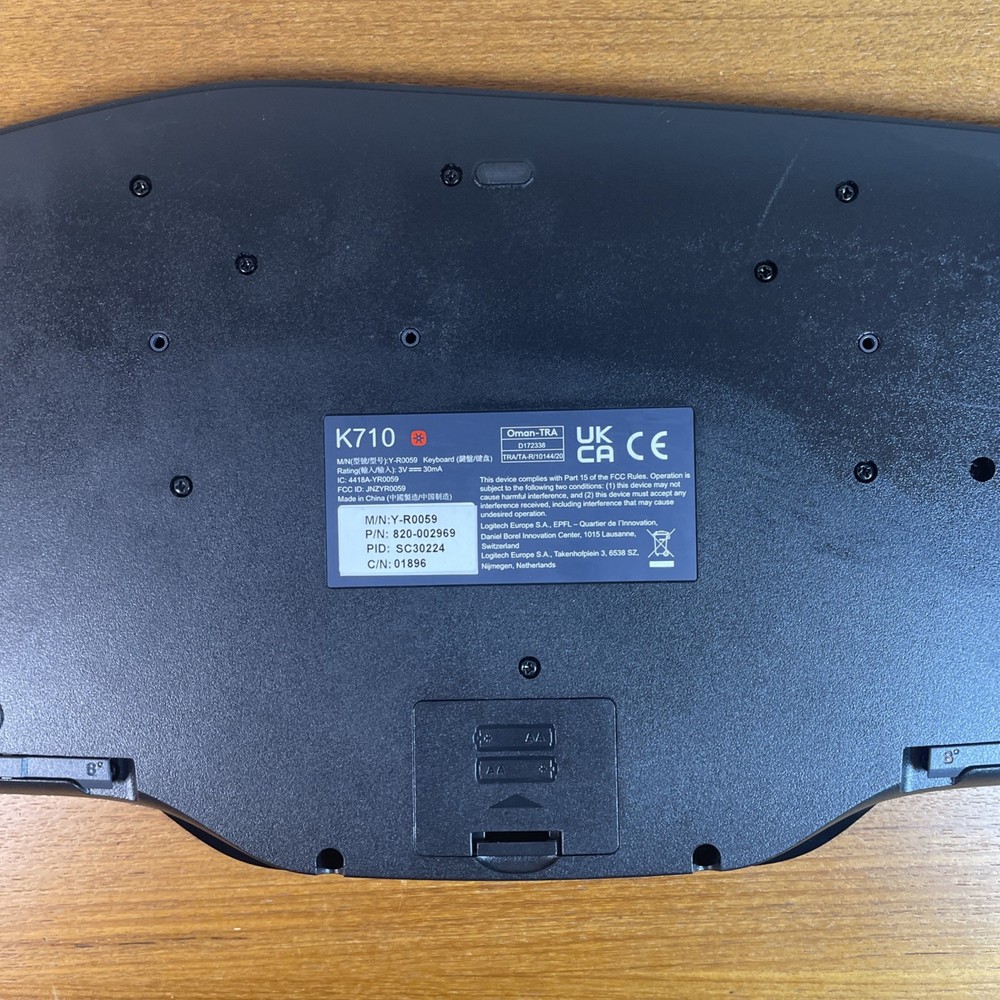 Logitech MK710 Wireless Keyboard - No Receiver