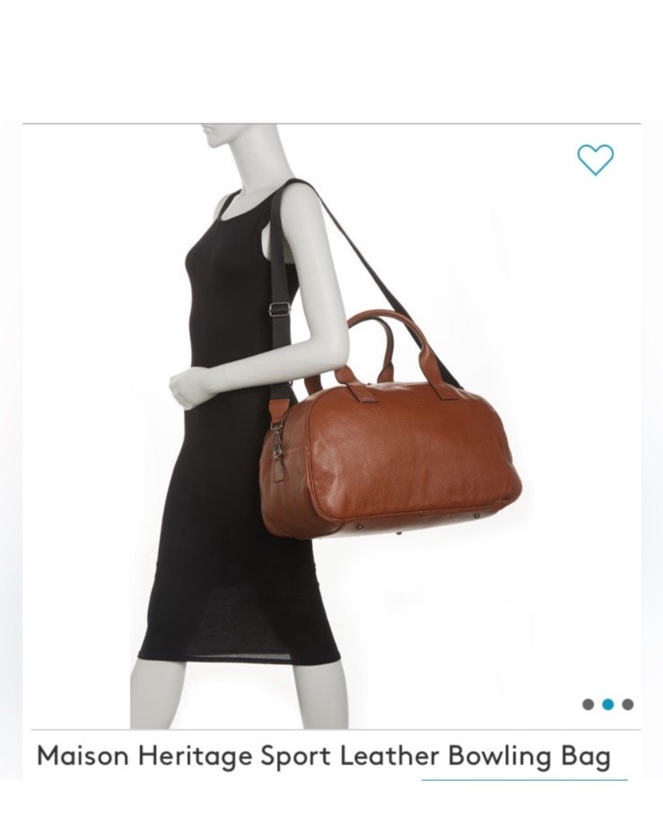 Maison Heritage Bowling Bag