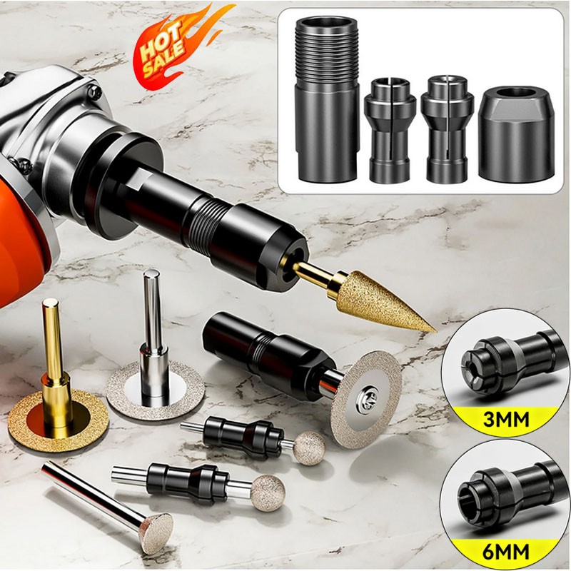 NEW Angle Grinder Adapter Converter for Home DIY Projects Thread Cutting Cutting