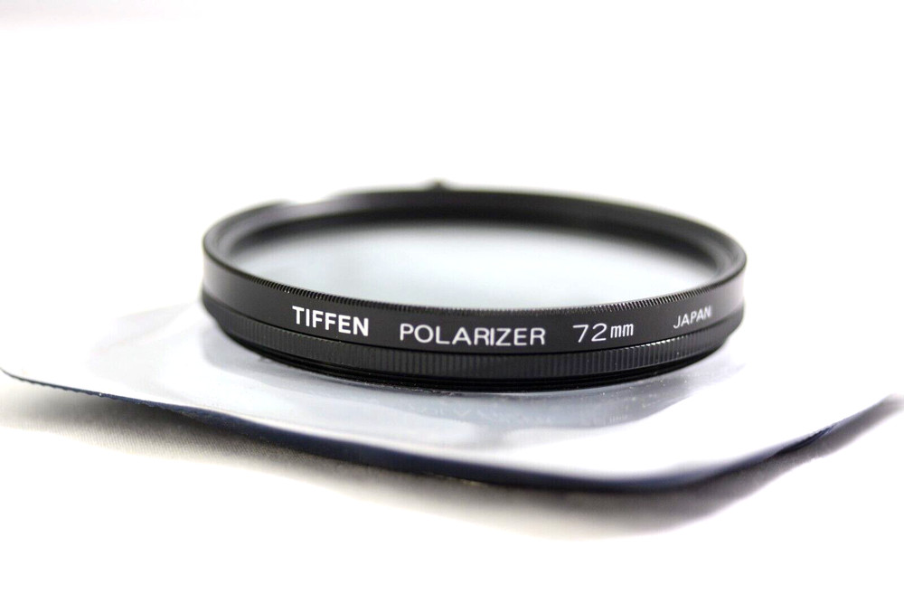 TIFFEN 72MM POLARIZING CAMERA LENS FILTER (MINT)