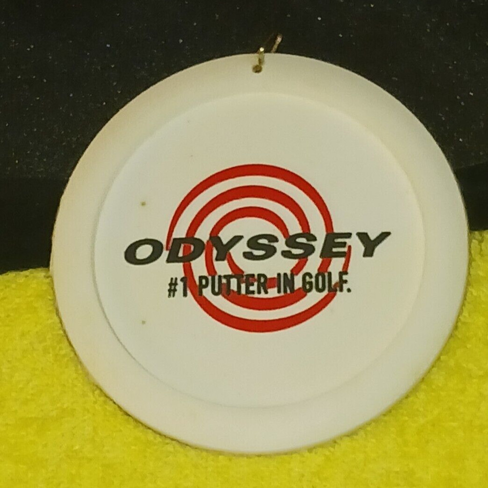 Callaway Odyssey Putt Target~ White, Red & Black 4” Diameter~ EUC