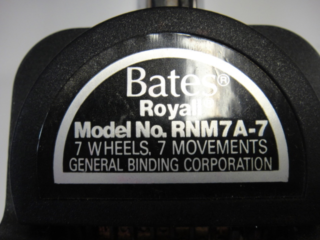 Royall Automatic Numbering Machine