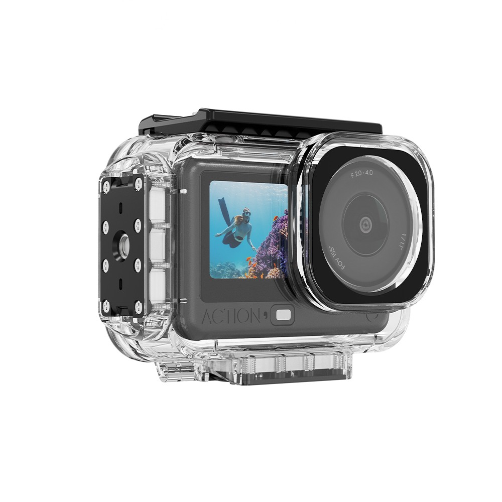 Waterproof Case For DJI OSMO Action6 Camera 60M/196FT Invisible Shell Accessory