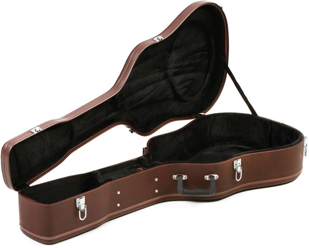 Washburn GCDNDLX Dreadnought Hardshell Case - Brown
