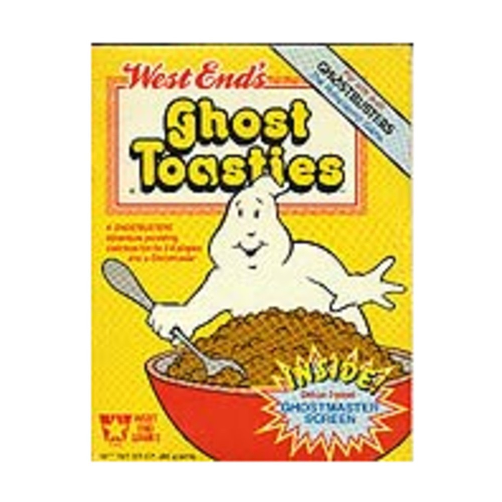 West End Ghostbusters Ghost Toasties w/GM Screen VG+