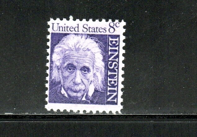 1285a * ALBERT EINSTEIN * U.S. Postage Stamp MNH