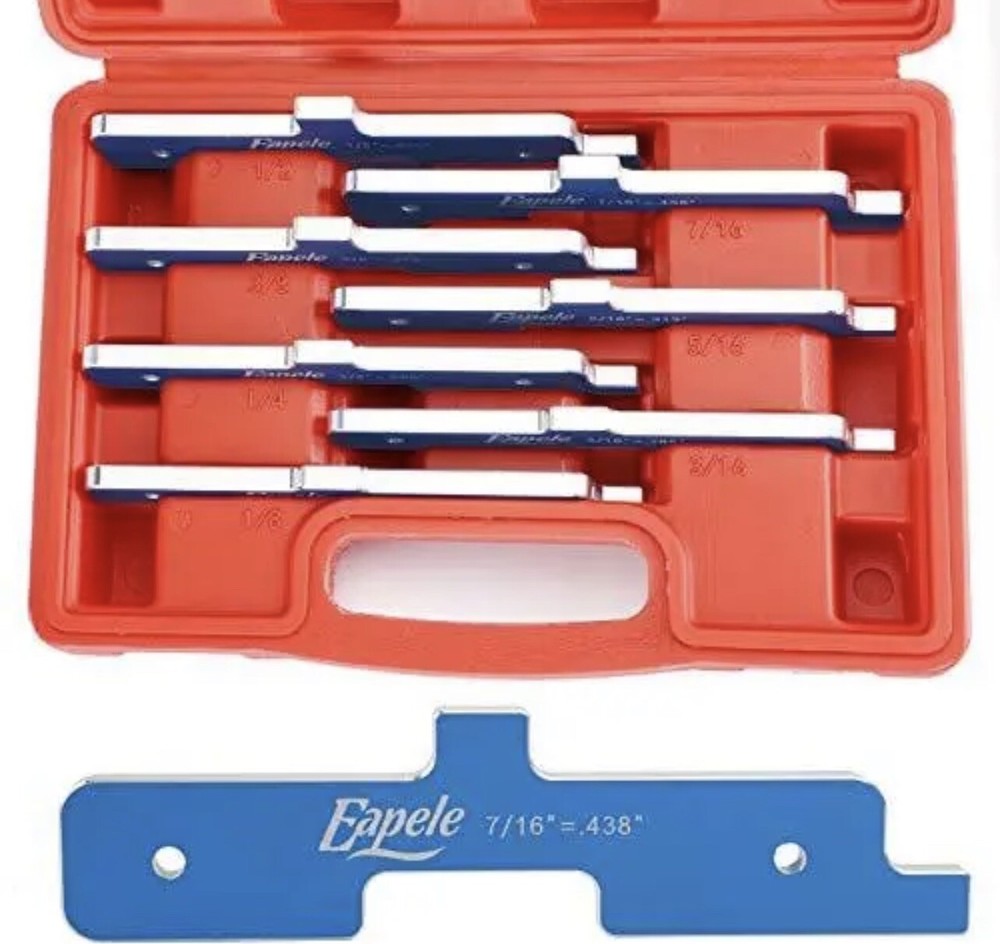 Eapele Router Table Set Up Bars Replace for PRS3400 Set of 7