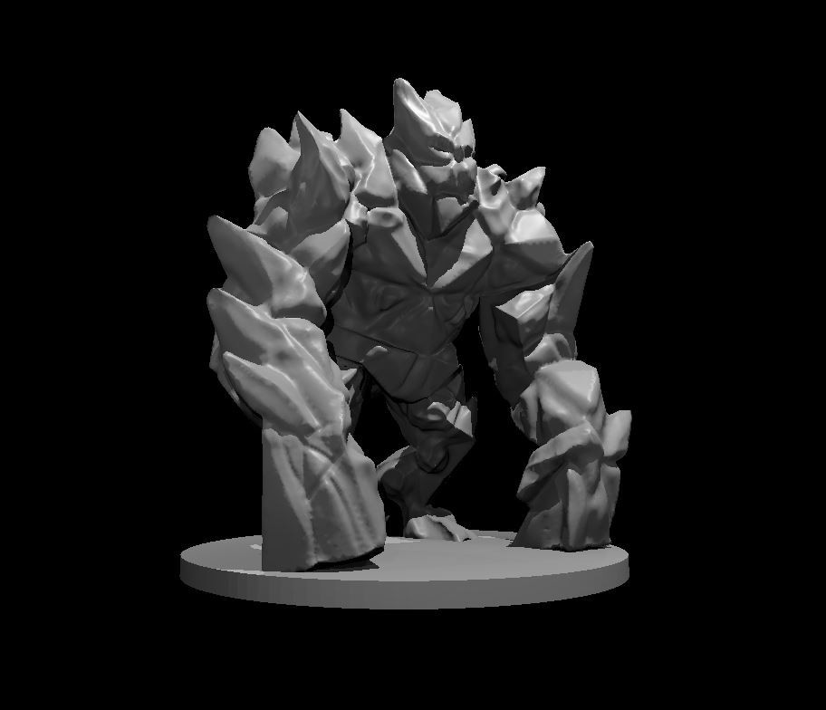 Ice Elemental Monster Manual 28mm Scale DND D&D Tabletop Mini