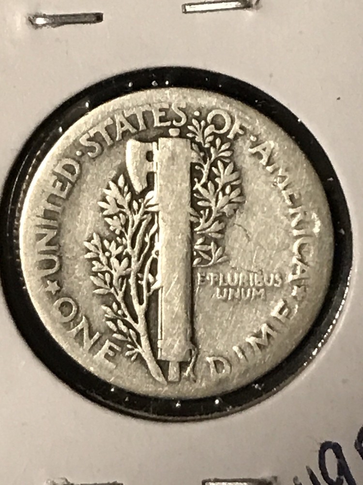 1936 Mercury Dime VG