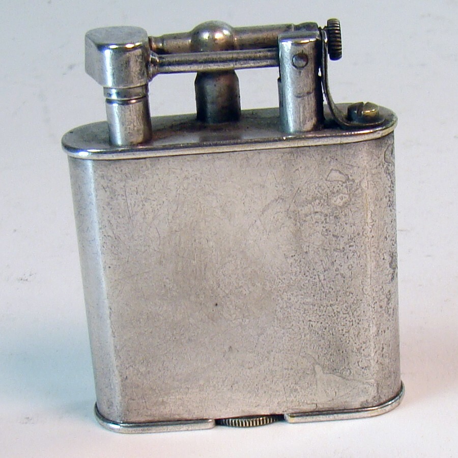 Dunhill Silver Plated Lift-arm Table Lighter