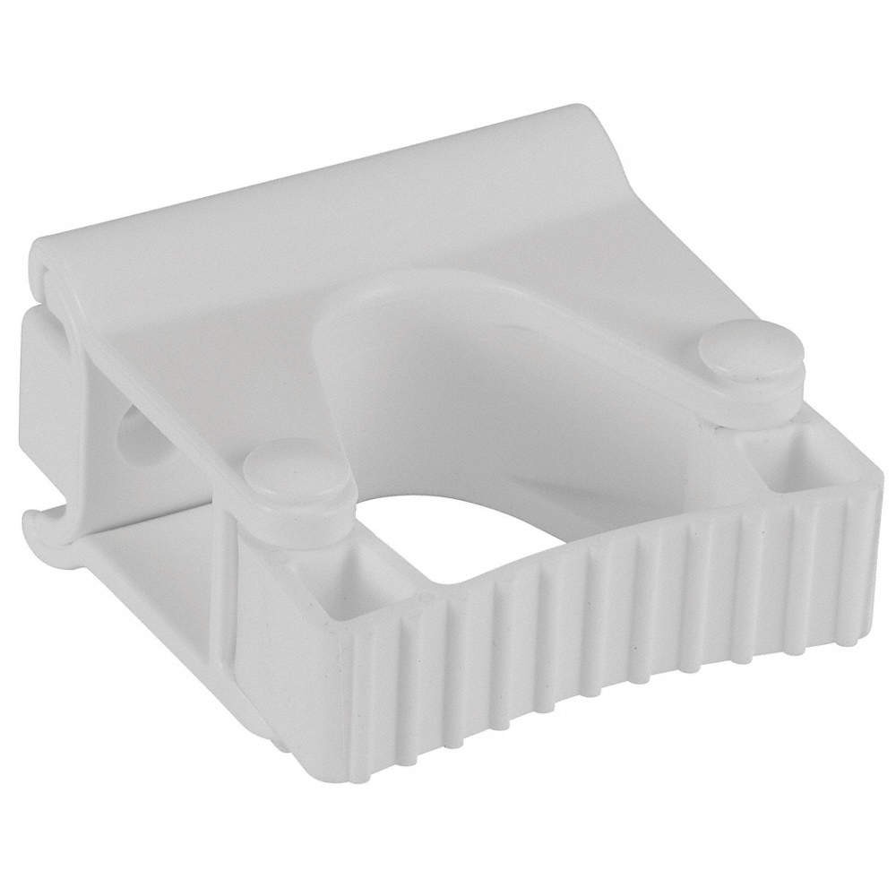 VIKAN 10135 Tool Wall Bracket,3 1/4 in L,White 61JA34