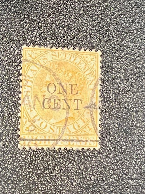 Straits Settlements stamp 80 used