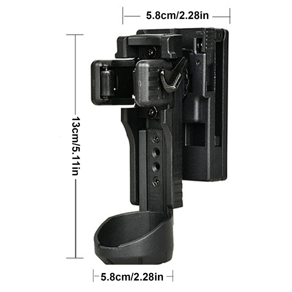 Flashlight Holder Duty Belt Multipurpose Flashlight Carrier Gear Quick Intensely