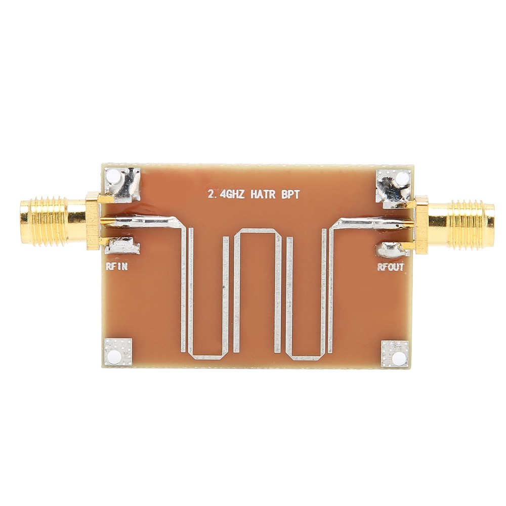 Bandpass Filter Module Microstrip Signal Board 2.4GHz Accessory Electronic Compˇ