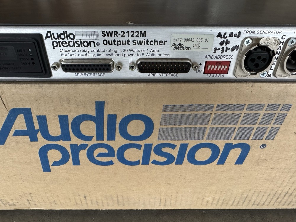 AUDIO PRECISION AP SWR-2122 M