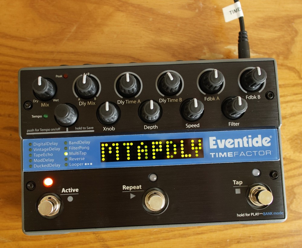 Eventide TimeFactor Twin Delay Looper Effects Pedal - MINT -