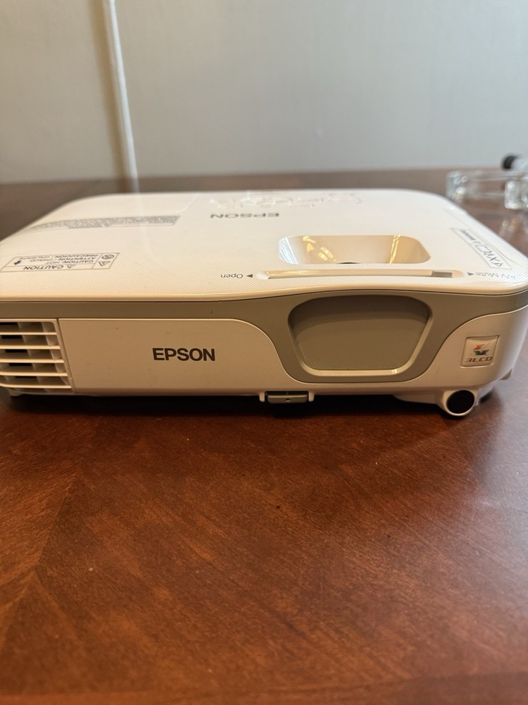 Epson PowerLite S11 LCD Projector H436A – Untested – No Remote Read