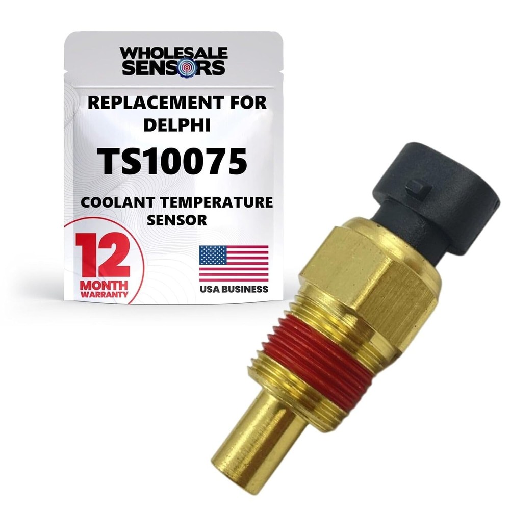 Delphi TS10075 Engine Coolant Replacement Temperature Sensor 12 Month Warranty