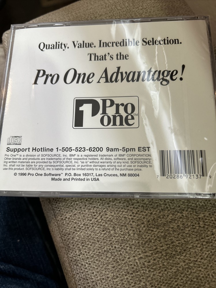 1 Pro One Multimedia Biology 2 PC CDROM SEALED - CD-Rom