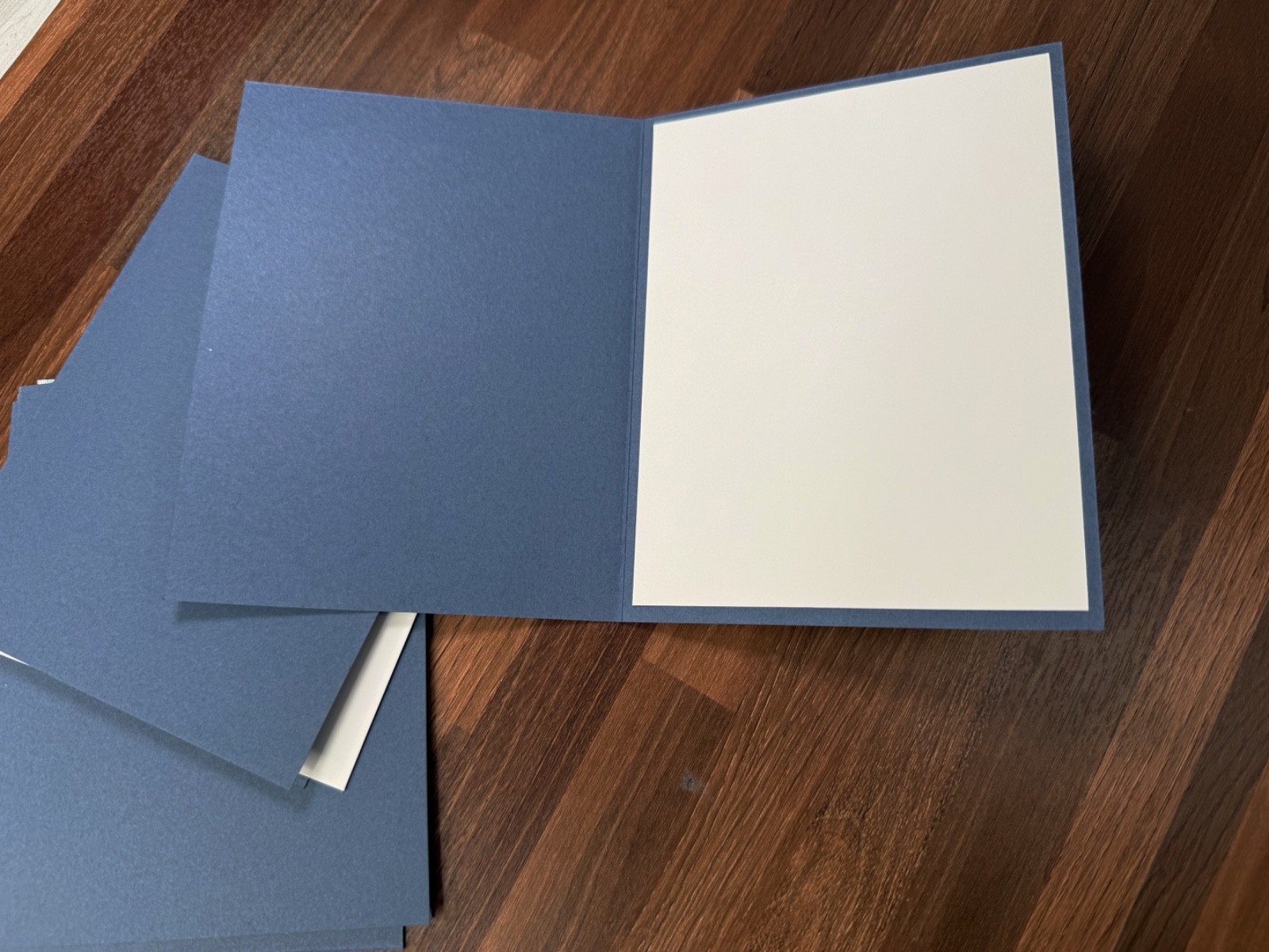 Stampin Up Card Kit Happy Birthday Blue Green Butterfly - Makes 4 Cards