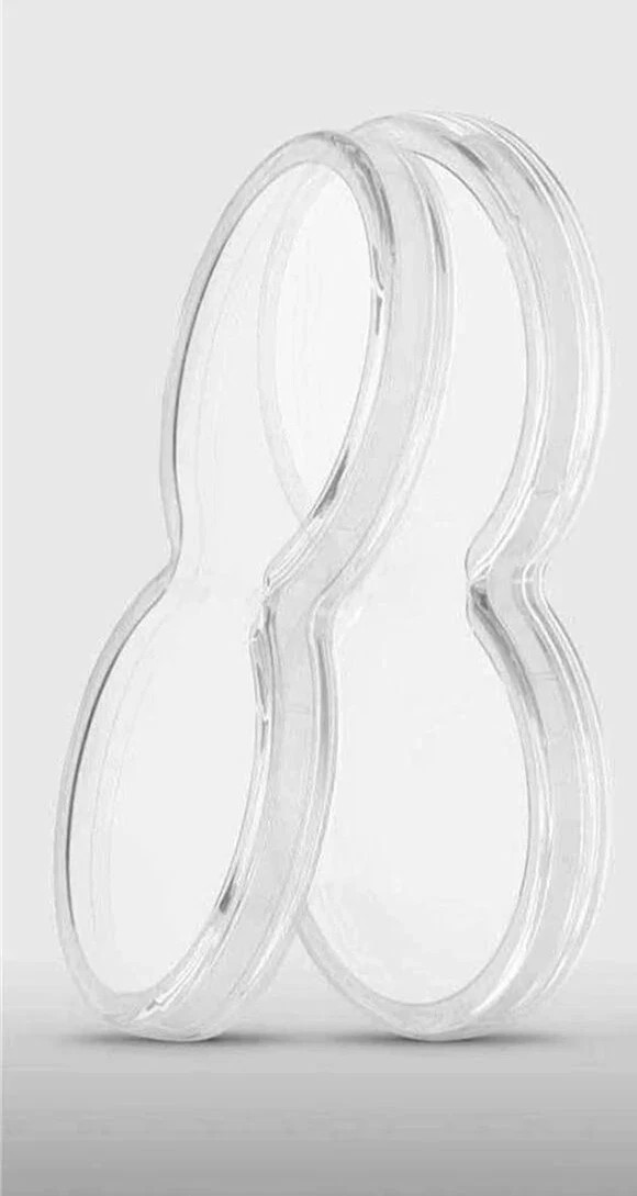 DUO CAPSULE – Infinity double coin STACKABLE capsule **No Precious Metals**