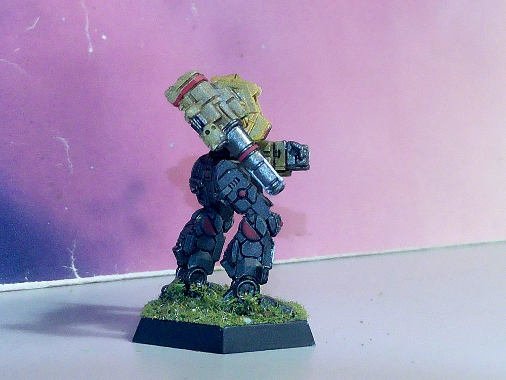 BATTLETECH MONGREL MECH [LONE WOLVES MERCENARIES] (CATALYST, PLASTIC, PAINTED)